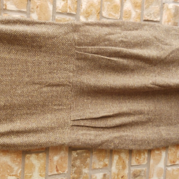 St. John Knit and Leather Dress and Jacket Pair - Picture 7 of 10